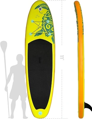 Inflatable paddle boarding