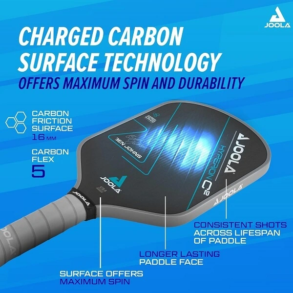 Surface of pickleball paddle