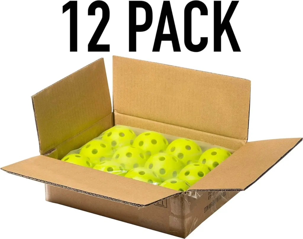 Indoor pickleballs packs