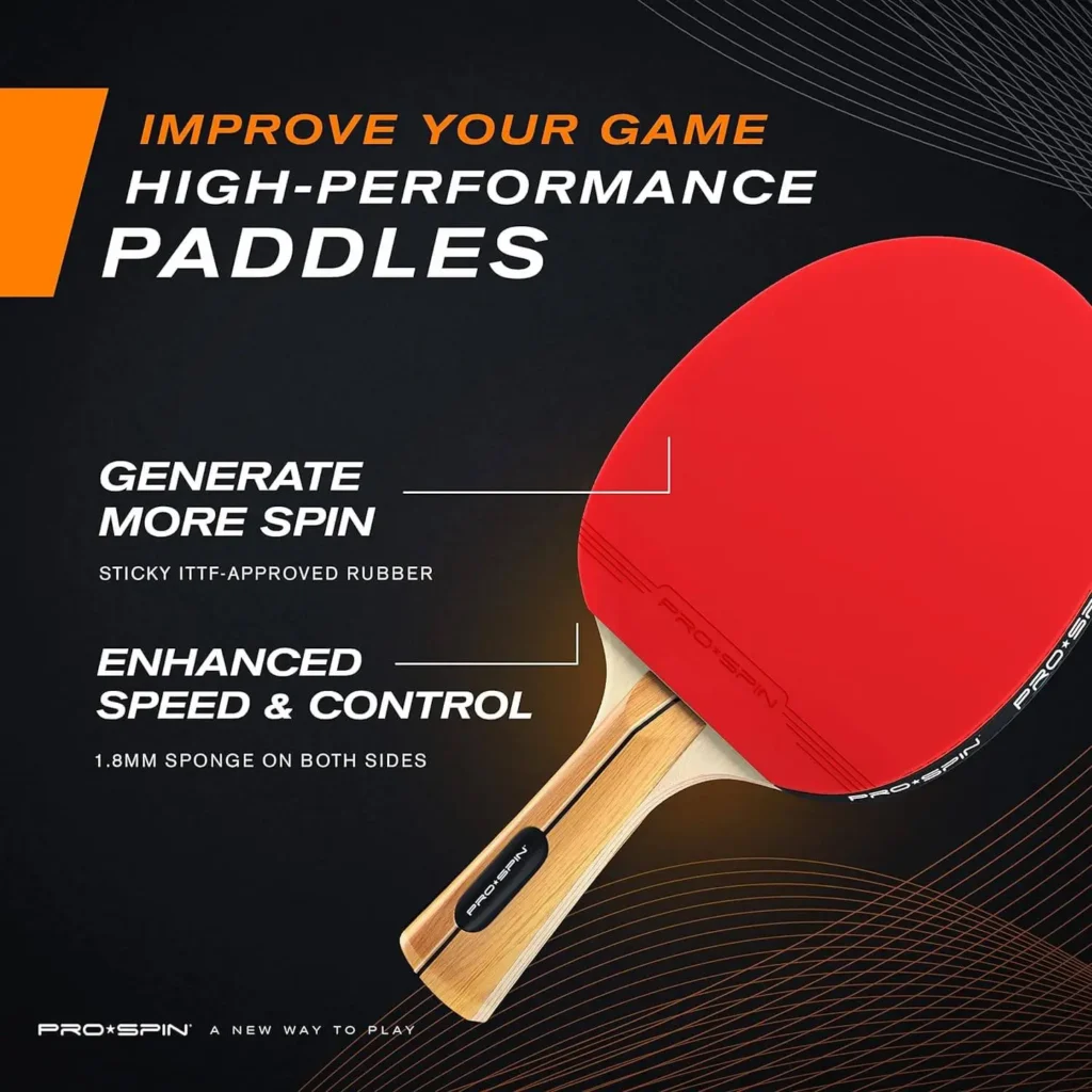 PRO SPIN Ping Pong Paddle best