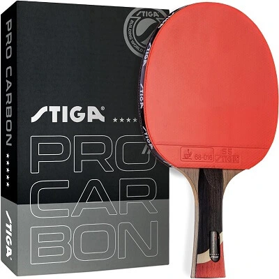 STIGA Pro Carbon Ping Pong Paddle